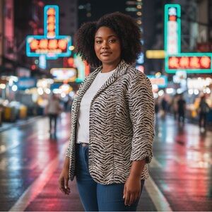 Travelers Collection Chicos‎ Zebra Print